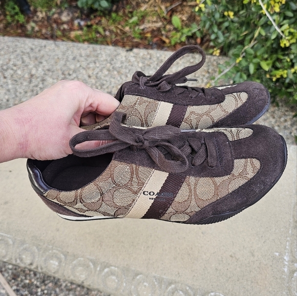Coach  Kelson Signature C Ladies Sneakers 6,5B - Picture 2 of 13